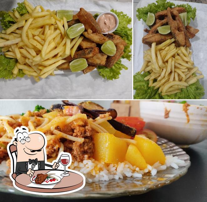 Peça pratos de carne no CHOPPANA BEER