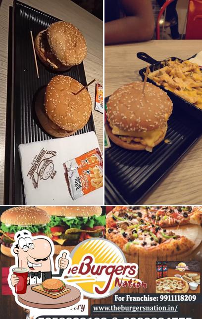 Order a burger at The Burgers Nation , Mahad