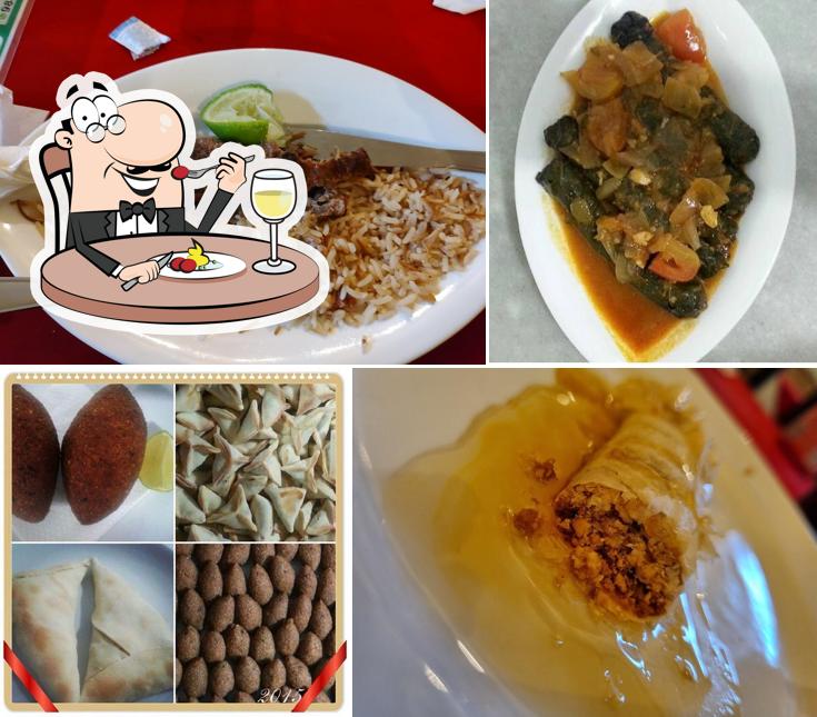 Platos en Delícias Árabes