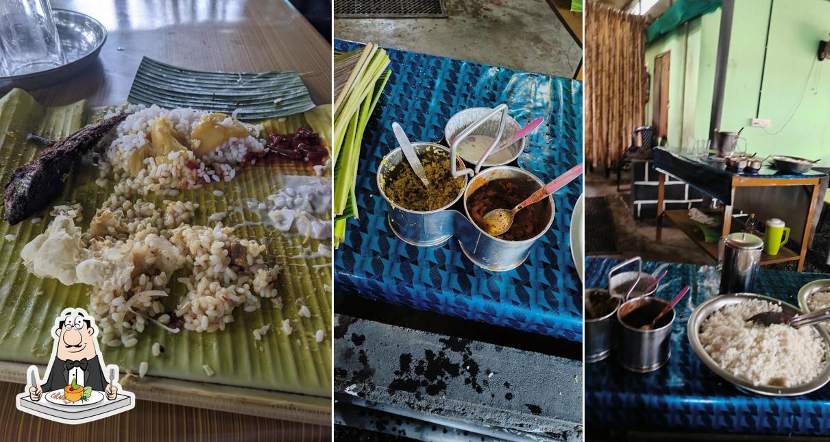Food at CHALAKUDY OONU (കായേം ബീഫും അങ്കമാലി മാങ്ങാകറിയും)