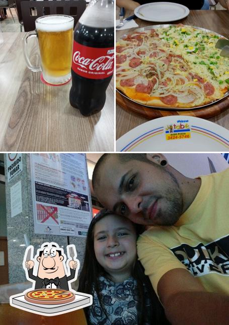 Escolha pizza no Pizza Jotabê