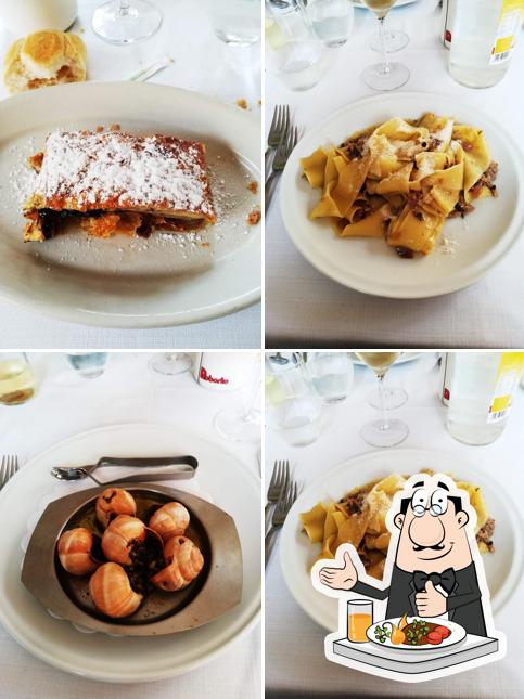 Platti al Trattoria Alle Due Spade