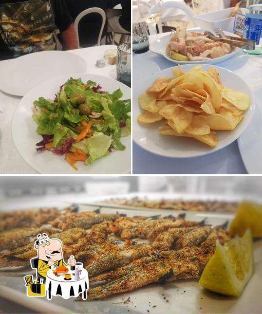 Platti al Trattoria Lo Monte