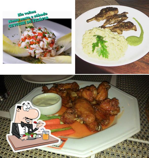 Comida em Hippo Pizza