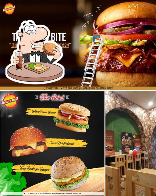 Get a burger at Burger Ji