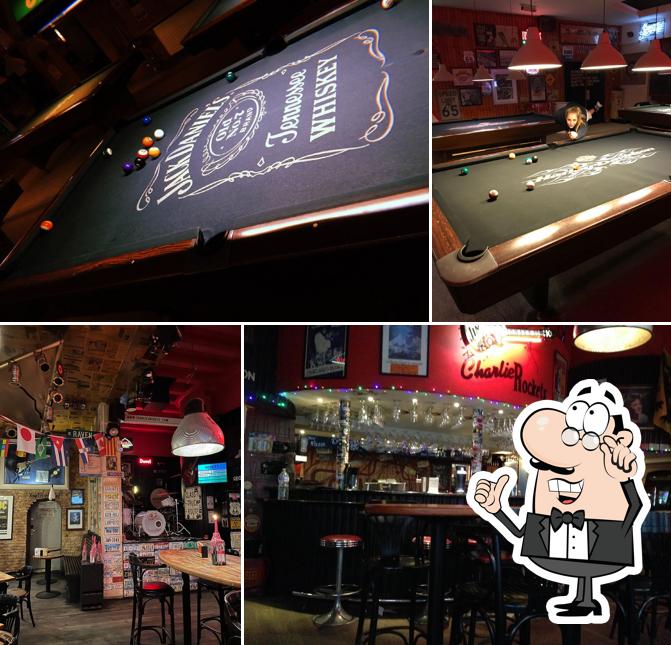 L'intérieur de Restaurant @ Charlie Rockets