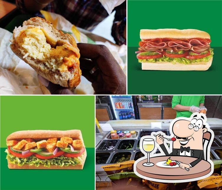 Food at Subway Egattur