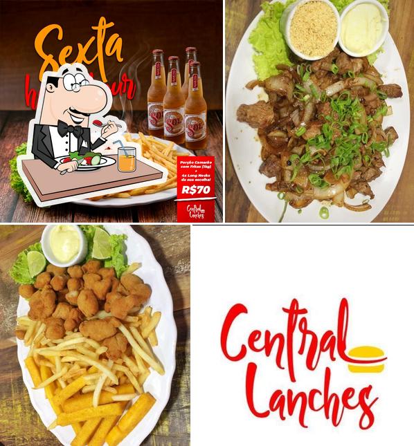 Platos en Central Lanches