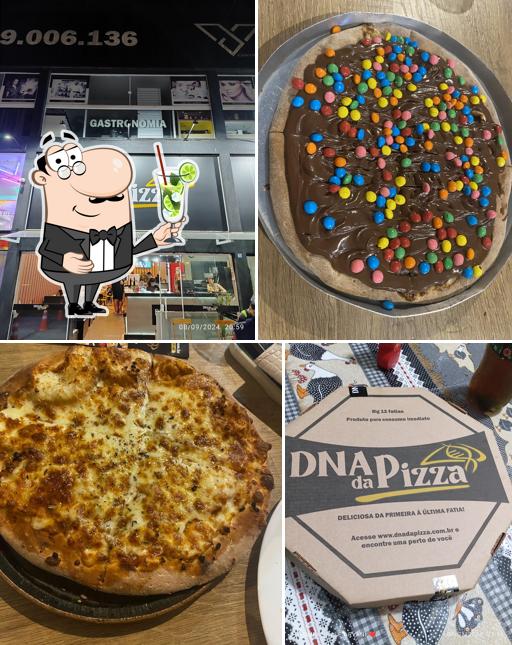 Desfrute de um drinque no DNA DA PIZZA Sitio Cercado