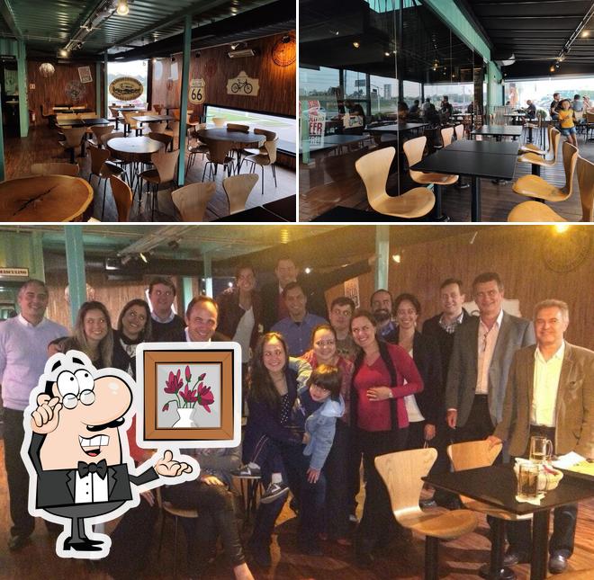 O interior do Madero Container JK Mall