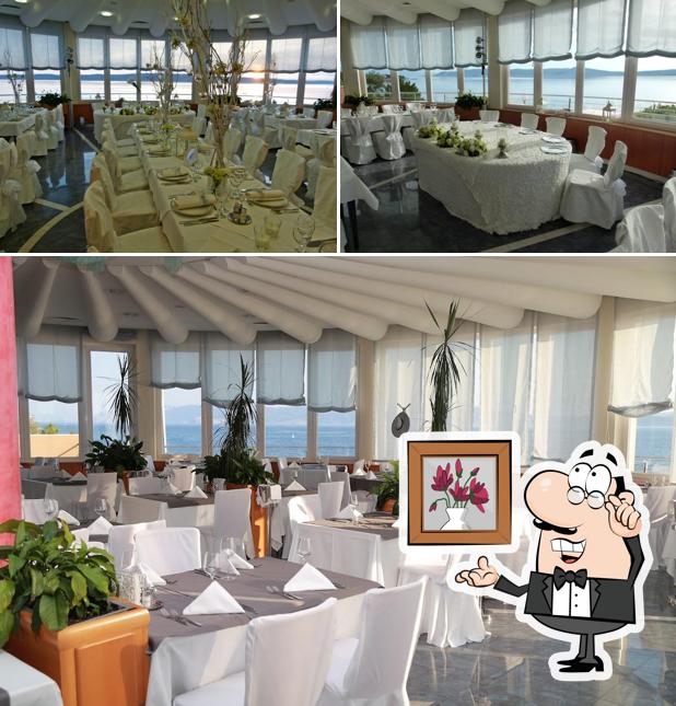 Dai un'occhiata agli interni di Restoran Marina - Hotel Marina Selce
