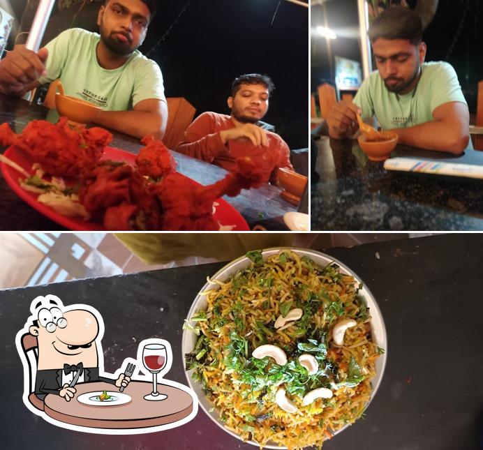 Food at Hotel Malvani place