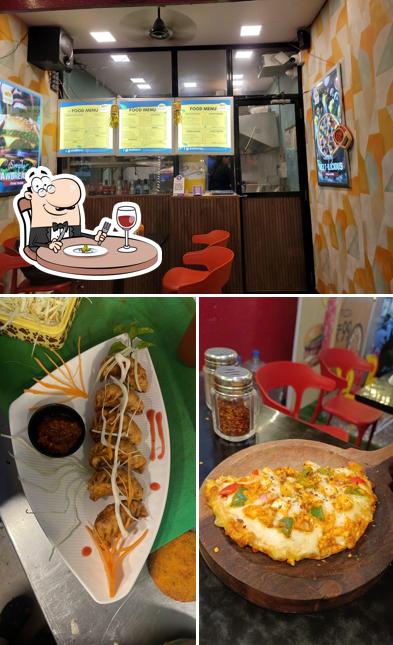 The image of MH99 BURGERS - BADLAPUR WEST’s food and interior