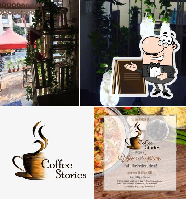 Enjoy the view at the outside area of Coffee Stories
