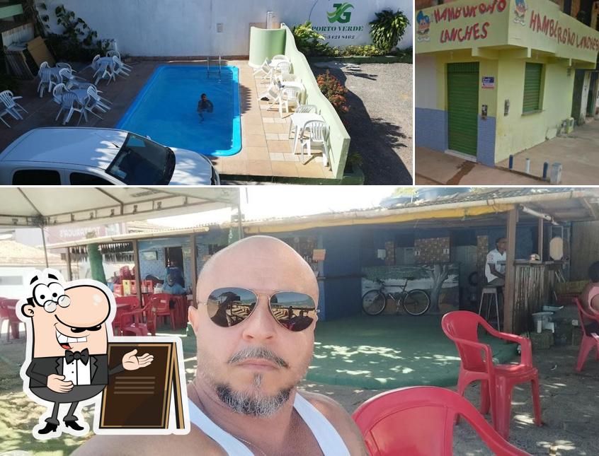 O exterior do Hamburgão Lanches