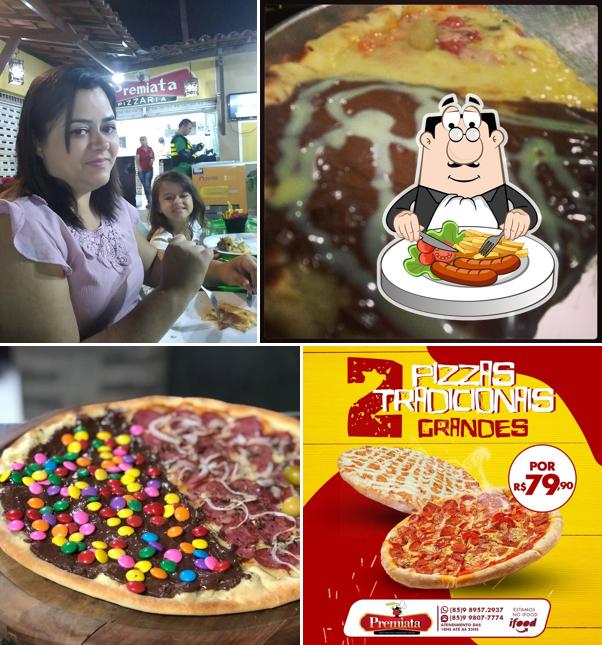 Platos en Pizzaria Premiata