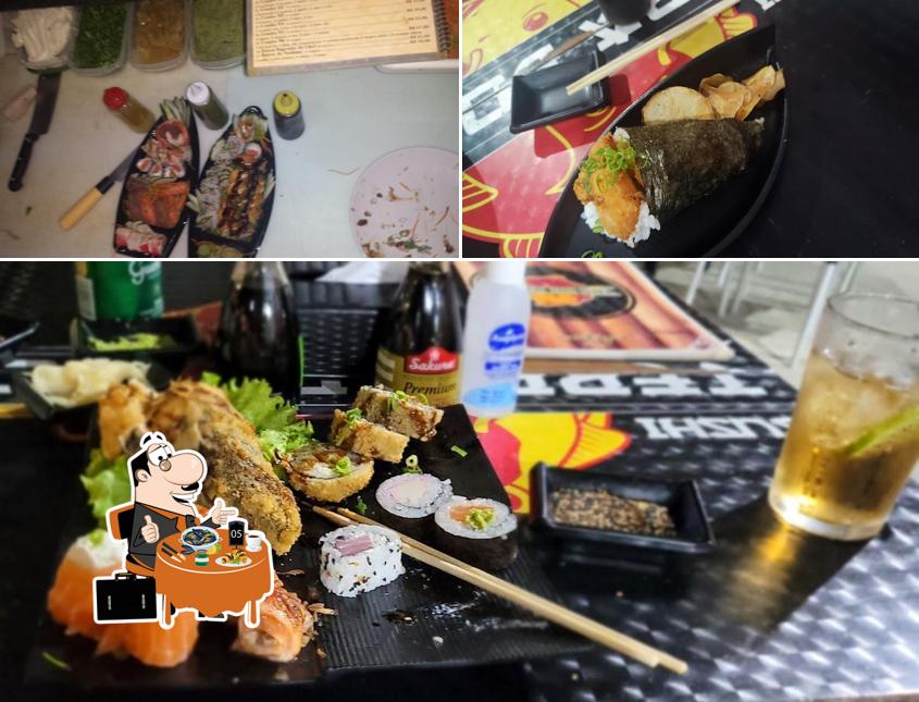 Mexilhões em Sushi Terra do Sol