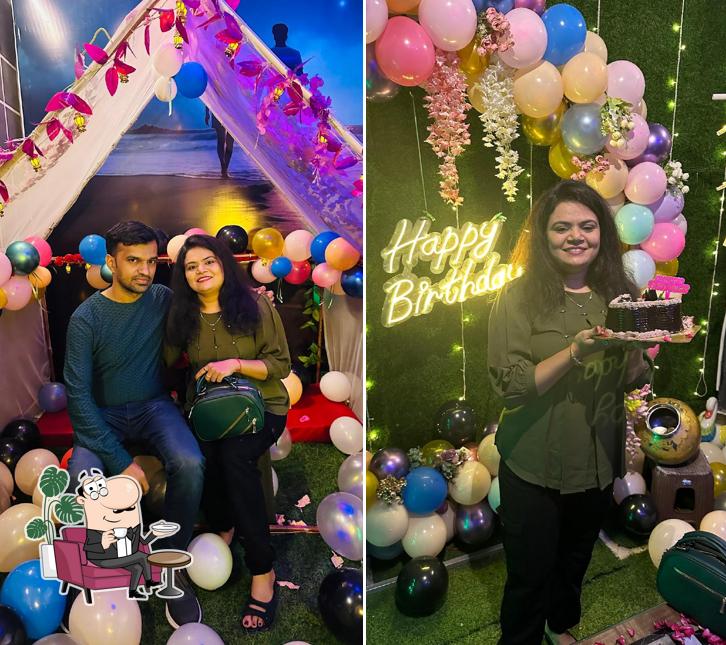 The interior of The Tent Cafe