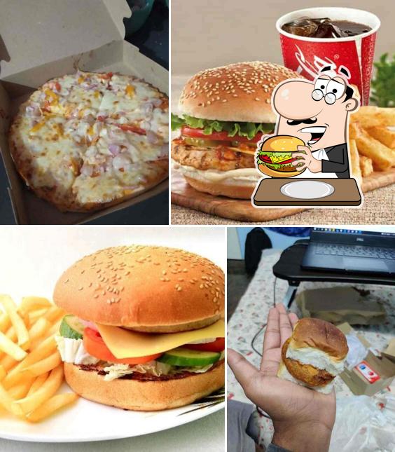 Hamburger at Burger Man