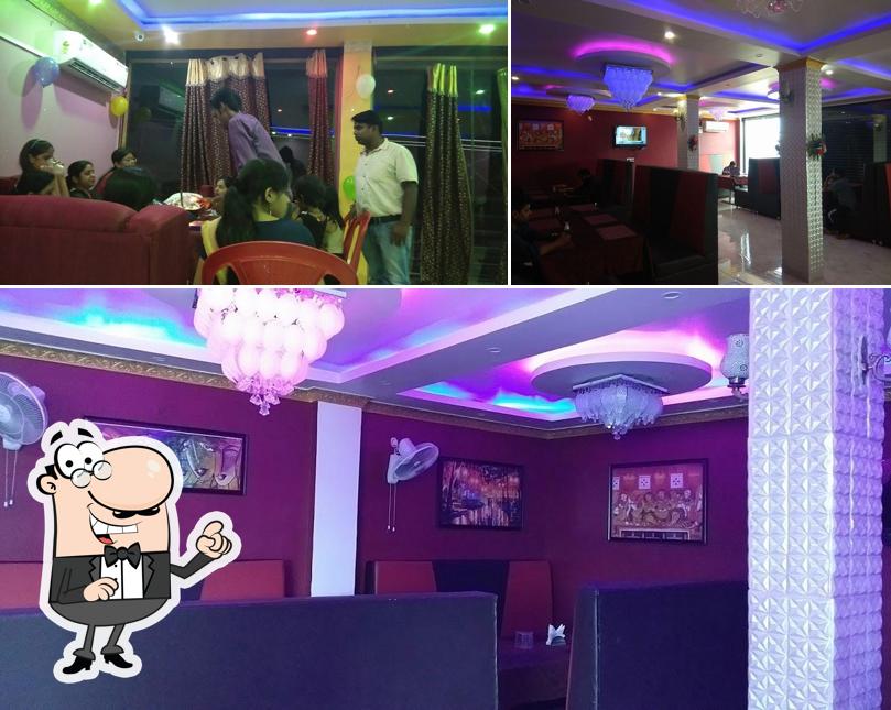 The interior of Zaika the Taste