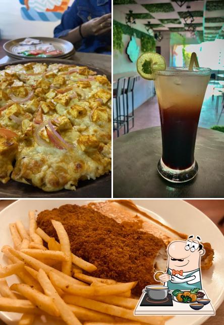 Falafel at OAK LEAF ROOFTOP CAFE