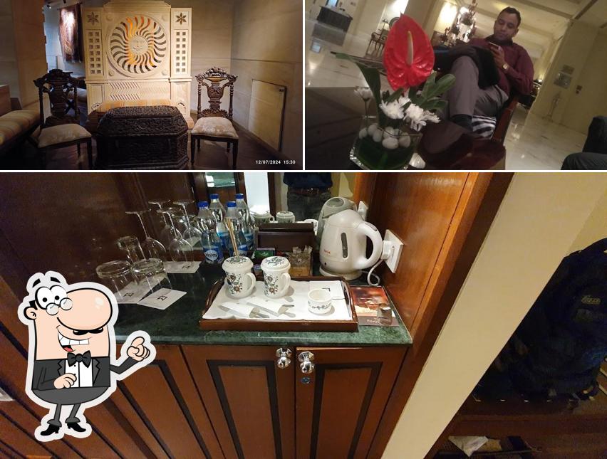 The interior of Kebabs & Kurries, ITC Kakatiya