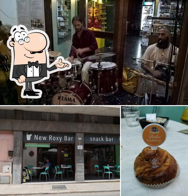 New Roxy Bar si caratterizza per la interni e dolce