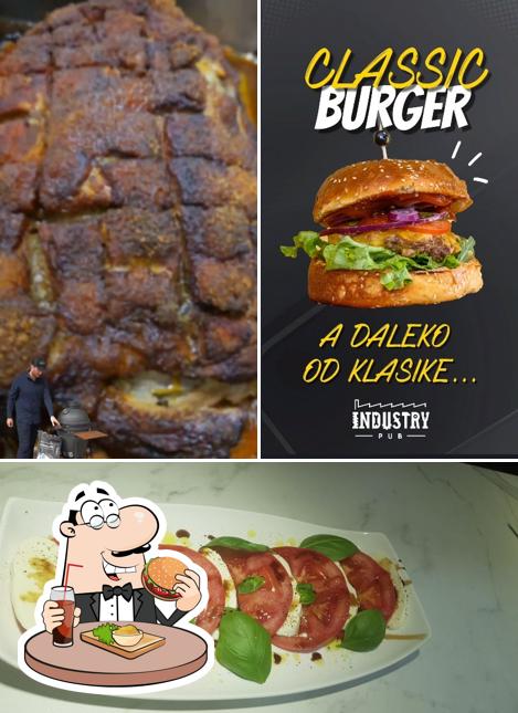 Hamburger al Industry Pub