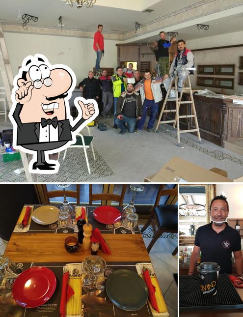 This is the image displaying interior and bar counter at RESTO BAR