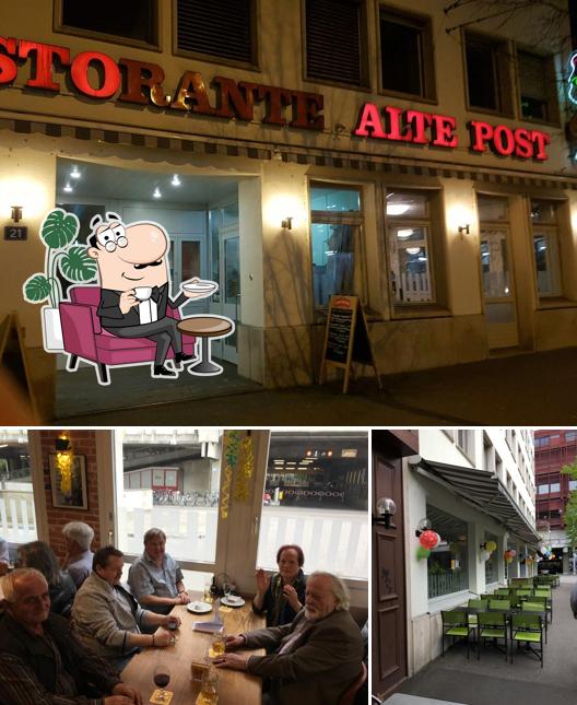 Gli interni di Alte Post