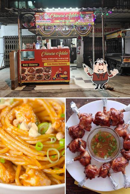 Food at Chinese Adda