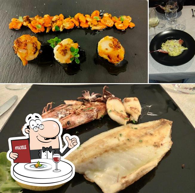 Questa è la foto che presenta la cibo e alcol di Trattoria Contovello (Ex Sociale)