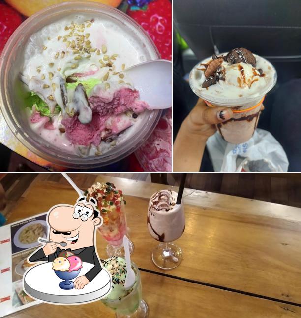 Enjoy one of the sweet dishes