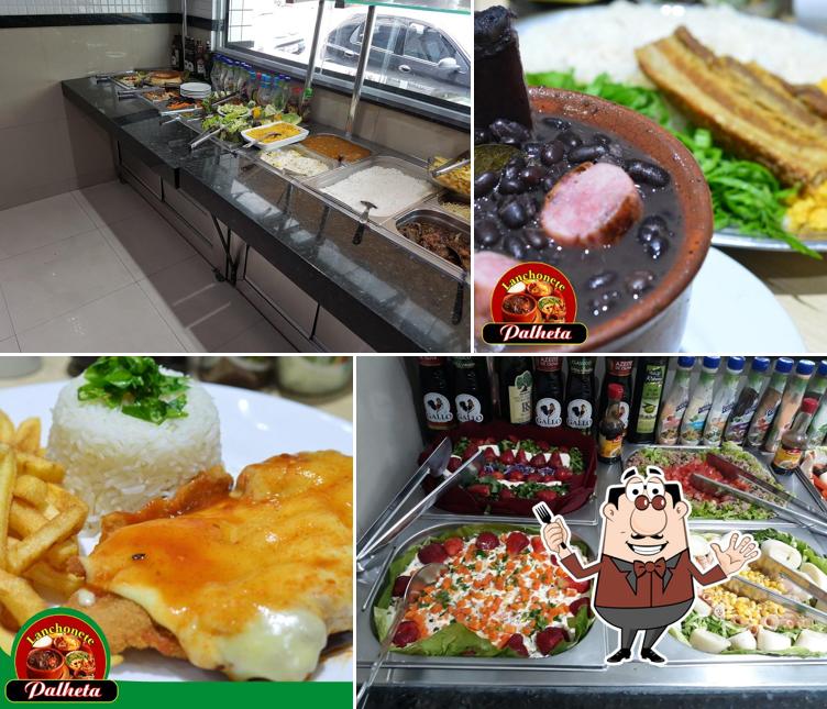 Platos en Lanchonete Palheta