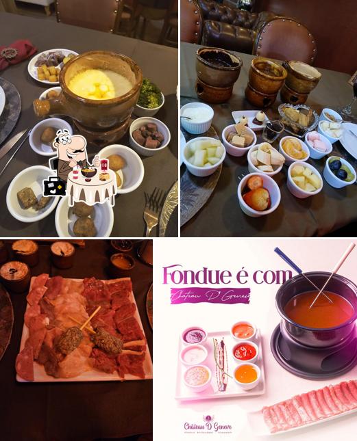 Platos en Château D' Geneve