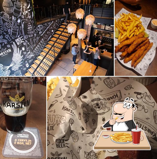 Batata frita em Karsten Bier Platz