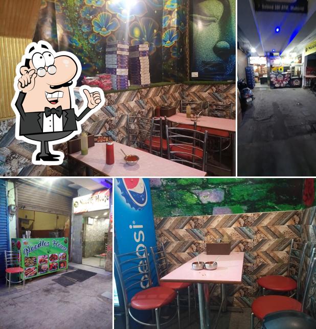 The interior of Noodles House