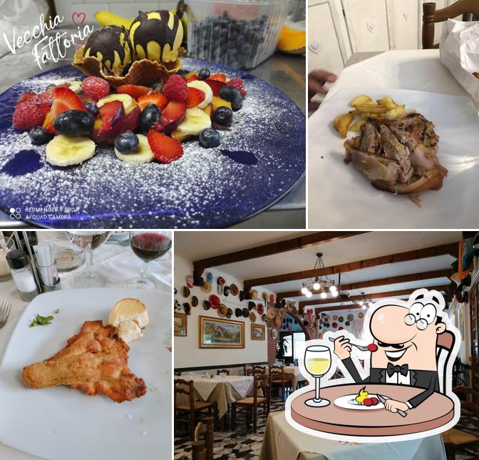 Cibo al Ristorante Vecchia Fattoria