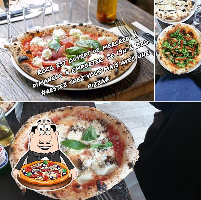 A Roco, vous pouvez prendre des pizzas