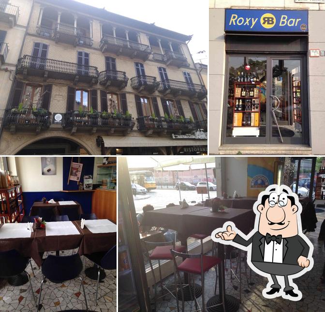 Gli interni di Roxy Bar