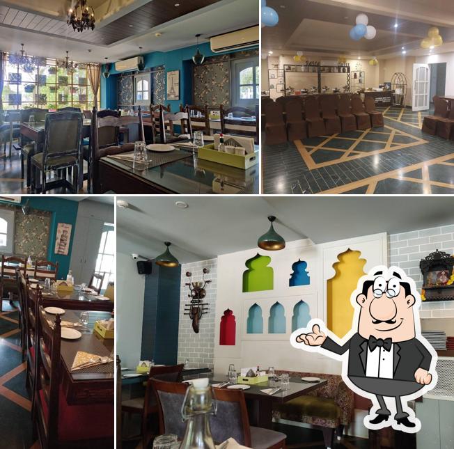 The interior of RD'S Infusion Global Veg Kitchen Fine Dining Restaurant