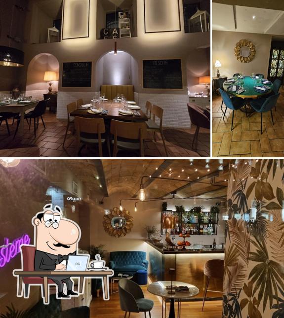 Gli interni di Zig Ristorante Roma Prati