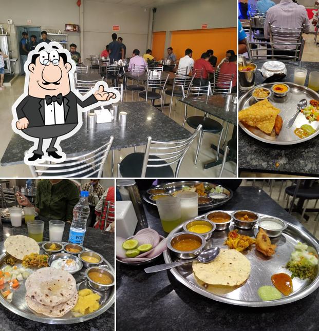 The interior of Ramdev Dhaba Pure Veg Restaurant