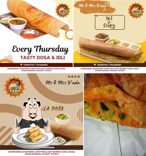 Spring rolls at MR. & MRS. VADA