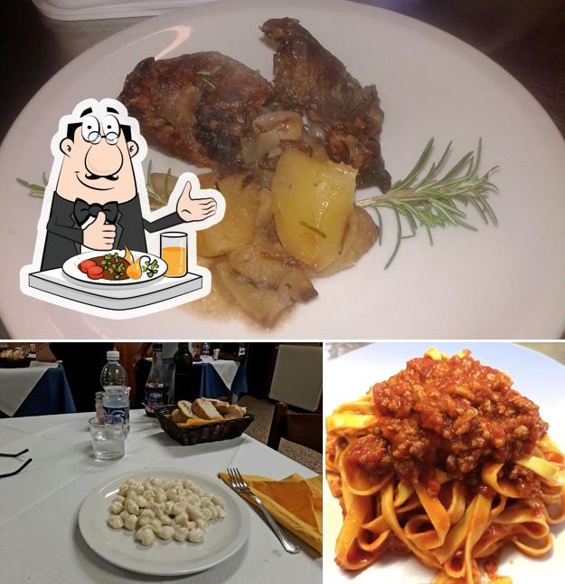 Cibo al Trattoria Pizzeria Il Rifugio del Cacciatore