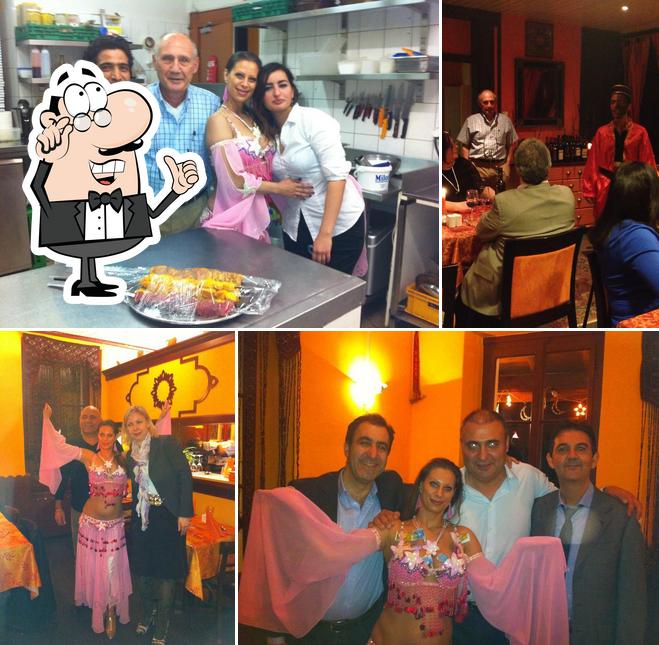 Gli interni di Jardin Persan