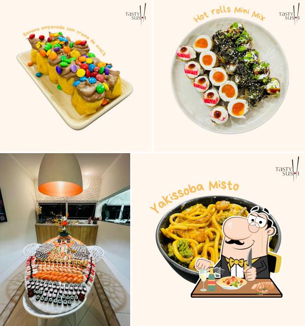 Platos en Tasty Sushi Delivery