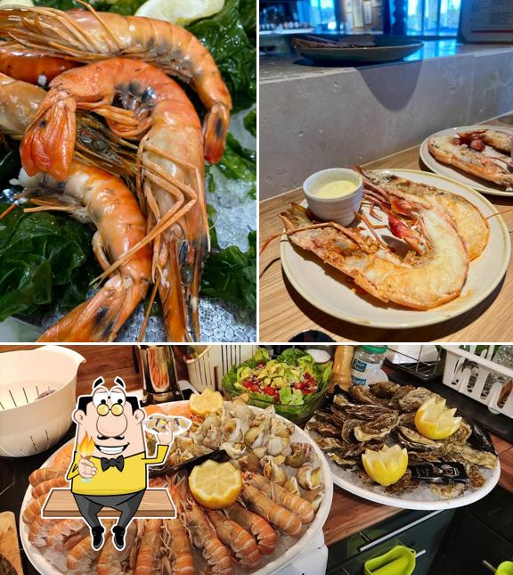 Commandez différents repas à base de fruits de mer disponibles à PARO Poissonnerie Fruits de mer