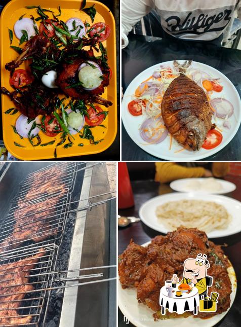 Food at Al-Rosha Restaurant Pothencode