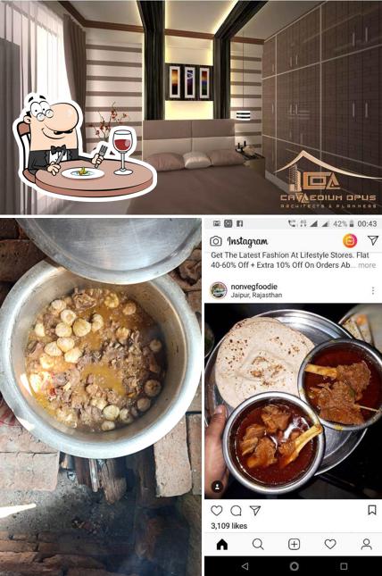 Food at Azamgarh Mutton do pyaza